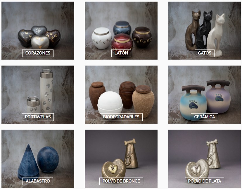 Urnas para mascotas